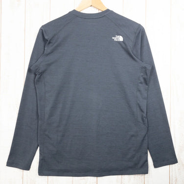 【Men's S グレー系】 The North Face ( ザ・ノースフェイス ) ロングスリーブフラッシュドライスリーディークルー ポリエステル ウェア トップス インナー シャツ ロングスリーブTシャツ クルーネック 化繊 z00050468 化繊 ロン - 【公式】2ndGEAR（セカンドギア）Webショップ【登山用品・アウトドア用品専門 買取販売店】