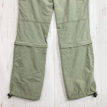 【Women's M グリーン系】 Columbia ( コロンビア ) フィジー アイランド コンバーチブルパンツ ウィメンズ Fiji Island Convertible Pants Women's 2WAY 3/4丈 ナイロンリップストップ ナイロン ウェア ボ