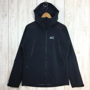 【Men's S ブラック系】 Millet ( ミレー ) Kアブソルート シールド ジャケット K Absolute Shield Jacket 防水ソフトシェル フーディ Element Shield MIV9017 International Men's - 【公式】2ndGEAR（セカンドギア）Webショップ【登山用品・アウトドア用品専門 買取販売店】