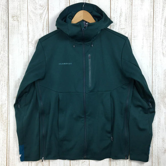 【Men's S グリーン系】 Mammut ( マムート ) アルティメット V ソフトシェル ジャケット Ultimate V So Hooded Jacket ゴアウィンドストッパー フーディ 1011-00351 International Men's ソ - 【公式】2ndGEAR（セカンドギア）Webショップ【登山用品・アウトドア用品専門 買取販売店】