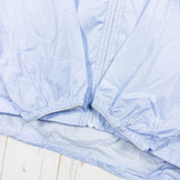 Montbell UL 弹力防风夹克，女款中号，浅蓝色（LBL），尼龙，防风外套，上衣，外套，夹克，z0005302