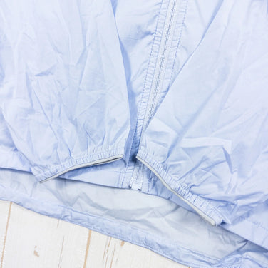 Montbell UL 弹力防风夹克，女款中号，浅蓝色（LBL），尼龙，防风外套，上衣，外套，夹克，z0005302