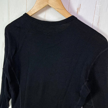 Men's Small Black Teton Bros Mob Wool Long Sleeve T-Shirt (L/S) - Wool Outerwear, Jacket, Fleece, Crew Neck, z00055418