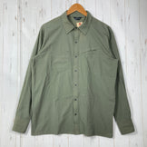 【Men's M グリーン系】 Static ( スタティック ) マーセド リバー ロングスリーブ シャツ Merced River L/S Shirts Oregano ナイロン ウェア トップス インナー シャツ ロングスリーブシャツ 化繊 z00059641