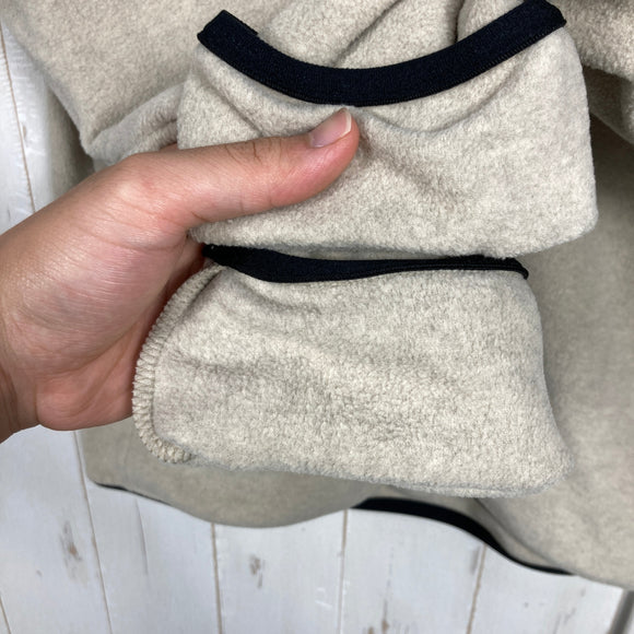【Men's L アイボリー系】 The North Face ( ザ・ノースフェイス ) マウンテン バーサ マイクロ ジャケット Mountain Versa Micro Jacket リサイクルポリエステル マイクロフリース ポリエステル ウェア トップス アウ