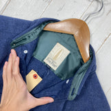 【Men's M ネイビー系】 Foxfire ( フォックスファイヤー ) ロングスリーブ ウールシャツ Long Sleeve Wool Shirt ウール混 日本製 ウール ウェア トップス インナー シャツ ロングスリーブシャツ ウール z00060428