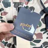 【Men's M カーキ系】 Rokx ( ロックス ) カモフラージュ ストリート パンツ Camouflage Street Pant RXMF201103 DUCKCAMO KHAKI z00056125 DUCKCAMO KHAKI コットン ロングパンツ