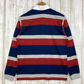 【Men's S ネイビー系】 Montbell ( モンベル ) Wic.ラガーシャツ ロングスリーブ ラグビーシャツ 1104395 Asian Men's 化繊 ロングスリーブシャツ インナー シャツ トップス ウェア - 【公式】2ndGEAR（セカンドギア）Webショップ【登山用品・アウトドア用品専門 買取販売店】