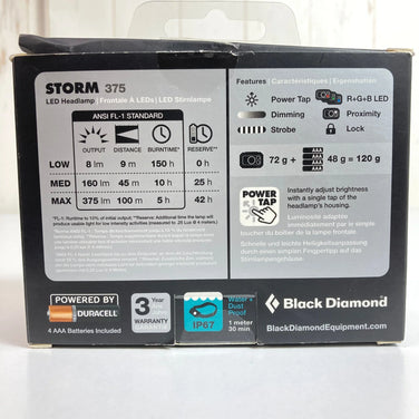 【OneSize オレンジ系】 Black Diamond ( ブラックダイヤモンド ) ストーム 375 Storm 375 オクタン ライティングギア ヘッドランプ z00052245 オクタン ヘッドランプ ライティングギア - 【公式】2ndGEAR（セカンドギア）Webショップ【登山用品・アウトドア用品専門 買取販売店】