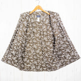 Men's Medium Brown 2008 Patagonia Bollocks Shirt (Discontinued Model, Hard to Find) Organic Cotton Short Sleeve Shirt (Z0005330)