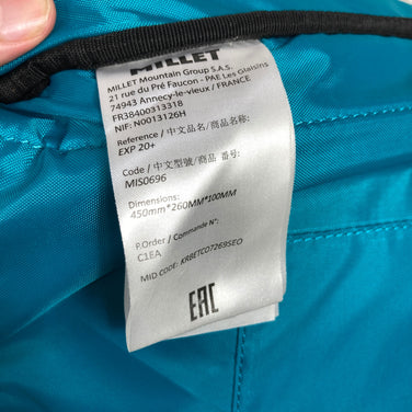 【Unisex OneSize ブラック系】 Millet ( ミレー ) イーエックスピー 20+ EXP 20+ 20～28L 容量拡張 CORDURA ナイロン バッグ ストレージ バックパック デイパック 容量【～29L】 z00061392  デイパック 容量【～29L