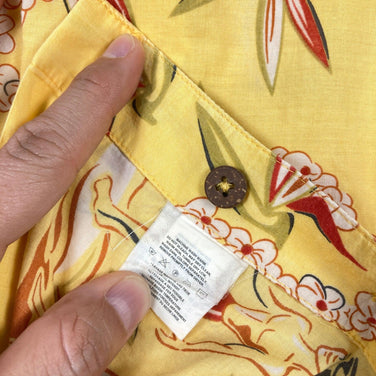 【Men's L イエロー系】 Patagonia ( パタゴニア ) パタロハ シャツ Pataloha Shirt フキラウ柄 ポーレンイエロー アロハシャツ 入手困難 52537 International Men's コットン ショートスリーブシャツ イン - 【公式】2ndGEAR（セカンドギア）Webショップ【登山用品・アウトドア用品専門 買取販売店】