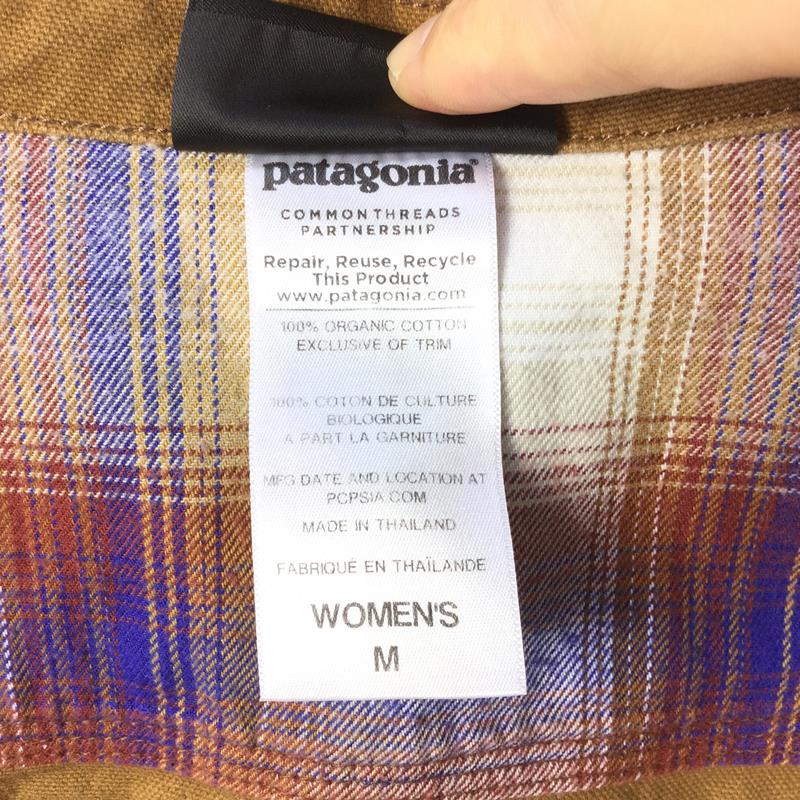 [Women's M Brown] Patagonia Prairie Dawn Jacket 27150 International Women's BRBN Cotton Outer Jacket Tops Wear