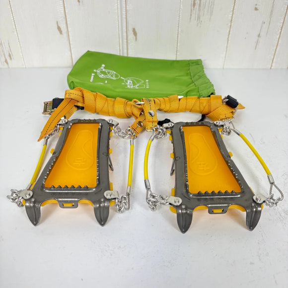 【OneSize イエロー系】 Mountain Dax ( マウンテンダックス ) 6本爪アイゼン ウィンターギア クランポン アイゼン z00055861  クランポン アイゼン ウィンターギア
