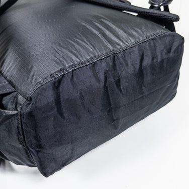 均码黑色 Waymark Gear Company Mile 28L 尼龙收纳背包/背包（容量高达 29L）ECO PAK E（已停产型号，很难找到）
