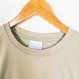 Columbia Lake Arrowhead Short Sleeve Tee, Men's Small, Beige. Polyester crew neck short sleeve tee.