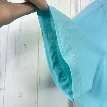 【Women's M ブルー系】 Jackwolfskin ( ジャックウルフスキン ) ソノーラ シャツ Sonora Shirt ポリエステル ウェア トップス インナー シャツ ショートスリーブシャツ 化繊 z00054716  化繊 ショートスリーブシャツ イ