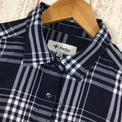 【Women's L ネイビー系】 Foxfire ( フォックスファイヤー ) トランスウェットサーマル シンプル チェック シャツ Ts Simple Check Shirt 8112939 Asian Women's 化繊 ロングスリーブシャツ インナー シャツ - 【公式】2ndGEAR（セカンドギア）Webショップ【登山用品・アウトドア用品専門 買取販売店】