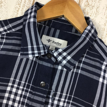 【Women's L ネイビー系】 Foxfire ( フォックスファイヤー ) トランスウェットサーマル シンプル チェック シャツ Ts Simple Check Shirt 8112939 Asian Women's 化繊 ロングスリーブシャツ インナー シャツ - 【公式】2ndGEAR（セカンドギア）Webショップ【登山用品・アウトドア用品専門 買取販売店】