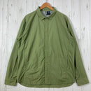 【Men's XL グリーン系】 Millet ( ミレー ) ブリーズバリヤー シャツジャケット Breathebarrier Shirt Jacket ナイロン ウェア トップス インナー シャツ ロングスリーブシャツ 化繊 z00056475  化繊 ロングスリ-1