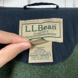 【Men's S グリーン系】 Llbean ( エルエルビーン ) メイン ガイド ジップフロント ジャックシャツ Maine Guide Zip-Front Jac-Shirt ウール シャツジャケット ウール ウェア トップス アウター ジャケット ウール z