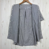 【Men's M グレー系】 Yamatomichi ( 山と道 ) メリノ ショートスリーブ シャツ Merino Short Sleeve Shirt ストライプ メリノウール100% 日本製 メリノウール ウェア トップス インナー シャツ ショートスリーブ