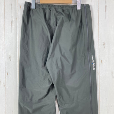 【Men's M グレー系】 Montbell ( モンベル ) ストレッチ レイン フルジップ パンツ Stretch Rain Full Zip Pants ナイロン ウェア ボトムス ロングパンツ レインシェル z00059564  レインシェル ロングパン