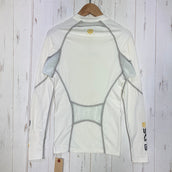 【Men's XS ホワイト系】 Skins ( スキンズ ) コンプレッション Vネック シャツ ナイロン ウェア トップス インナー シャツ ロングスリーブシャツ 化繊 z00059863  化繊 ロングスリーブシャツ インナー シャツ トップス ウェア