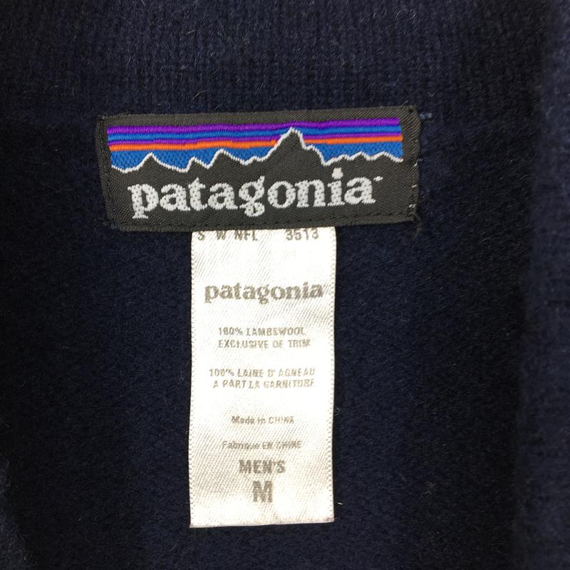 【Men's M ネイビー系】 Patagonia ( パタゴニア ) ベーリングシー セーター Bering Sea Sweater ラムウール ニット カタログ非掲載モデル 入手困難 51435 International Men's NFL ウール ロングスリ