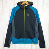 【Men's L ブルー系】 Montura ( モンチュラ ) ハイブリッド ウール フーディ マグリア Hybrid Wool Hoody Maglia フリース ジャケット MMAC82X International Men's 9283 フリース アウター - 【公式】2ndGEAR（セカンドギア）Webショップ【登山用品・アウトドア用品専門 買取販売店】