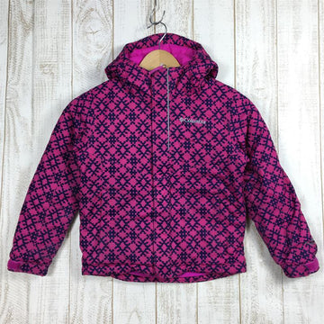 【Kid's XS ピンク系】Columbia ( コロンビア ) ユース バガセット Youth Buga Set ジャケットのみ キッズ スキーウェア インサレーション フーディ SY0030 Kid's 化繊インサレーション アウター ジャケット トップス ウェア - 【公式】2ndGEAR（セカンドギア）Webショップ【登山用品・アウトドア用品専門 買取販売店】