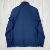 【Men's S ネイビー系】 2015 Patagonia ( パタゴニア ) アズ ハイブリッド ジャケット Adze Hybrid Jacket NVYB ソフトシェル ポリエステル ウェア トップス アウター ジャケット フリース ポーラテック・ウィンドブロ
