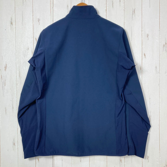 【Men's S ネイビー系】 2015 Patagonia ( パタゴニア ) アズ ハイブリッド ジャケット Adze Hybrid Jacket NVYB ソフトシェル ポリエステル ウェア トップス アウター ジャケット フリース ポーラテック・ウィンドブロ