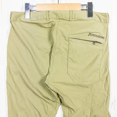 Houdini Liquid Rock 裤子，男款中号，绿色，尼龙，软壳，长裤，z00053080