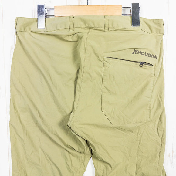 【Men's M グリーン系】 Houdini ( フーディニ ) リキッドロック パンツ Liquid Rock Pants ナイロン ウェア ボトムス ロングパンツ ソフトシェル z00053080  ソフトシェル ロングパンツ ボトムス ウェア