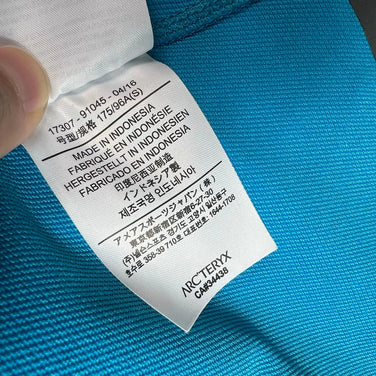 Arcteryx Gamma LT Hoody, Men's, Size Small, Blue, Adriatic Blue, Nylon, Softshell Jacket, Outerwear, z00053910, Adriatic Blue