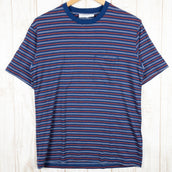 【Men's M ネイビー系】 Icebreaker ( アイスブレーカー ) 150 ショートスリーブ ポケット クルー ストライプ 150 Short Sleeve Pocket Crew Stripe メリノウール IT22173 Men's ロイヤルネイビー - 【公式】2ndGEAR（セカンドギア）Webショップ【登山用品・アウトドア用品専門 買取販売店】