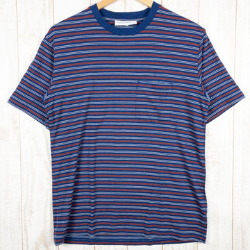 【Men's M ネイビー系】 Icebreaker ( アイスブレーカー ) 150 ショートスリーブ ポケット クルー ストライプ 150 Short Sleeve Pocket Crew Stripe メリノウール IT22173 Men's ロイヤルネイビー - 【公式】2ndGEAR（セカンドギア）Webショップ【登山用品・アウトドア用品専門 買取販売店】