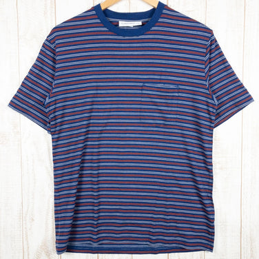 【Men's M ネイビー系】 Icebreaker ( アイスブレーカー ) 150 ショートスリーブ ポケット クルー ストライプ 150 Short Sleeve Pocket Crew Stripe メリノウール IT22173 Men's ロイヤルネイビー - 【公式】2ndGEAR（セカンドギア）Webショップ【登山用品・アウトドア用品専門 買取販売店】