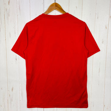 【Men's M レッド系】 Marmot ( マーモット ) マウンテン リミテッド ティー Mountain Limited Tee ポリエステル ウェア トップス インナー シャツ ショートスリーブTシャツ クルーネック 化繊 z00058787  化繊 シ