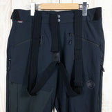 【Men's 50 ブラック系】 Mammut ( マムート ) ベースジャンプ ソフトシェル ツーリング パンツ Base Jump So Touring Pants 1021-00390 International Men's Black-Phantom ソフトシ - 【公式】2ndGEAR（セカンドギア）Webショップ【登山用品・アウトドア用品専門 買取販売店】