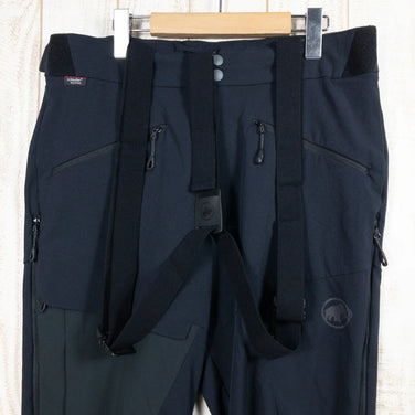 【Men's 50 ブラック系】 Mammut ( マムート ) ベースジャンプ ソフトシェル ツーリング パンツ Base Jump So Touring Pants 1021-00390 International Men's Black-Phantom ソフトシ - 【公式】2ndGEAR（セカンドギア）Webショップ【登山用品・アウトドア用品専門 買取販売店】