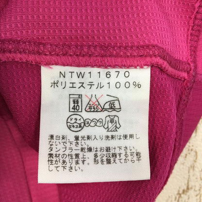 【女款S粉色】The North Face（北脸）长袖Gtd Crew 长袖Gtd Crew T恤长T圆领NTW11670亚洲女式合成纤维长袖T恤