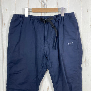 【Men's XL ネイビー系】 Rokx ( ロックス ) ライト トレック クロップスパンツ LIGHT TREK CROPS PANTS Dark Navy コットン ウェア ボトムス ロングパンツ コットン z00057249 Dark Navy コットン ロ - 0
