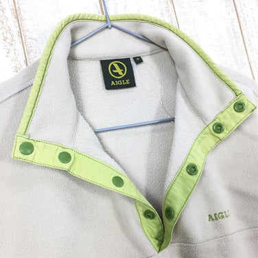 【Men's S アイボリー系】Aigle ( エーグル ) スナップ フリース プルオーバー ジャケット アノラック Men's フリース アウター ジャケット トップス ウェア - 【公式】2ndGEAR（セカンドギア）Webショップ【登山用品・アウトドア用品専門 買取販売店】