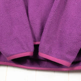 The North Face 男式超细羊毛连帽衫，尺码 M（紫色），涤纶，外套，夹克，羊毛，z00052906