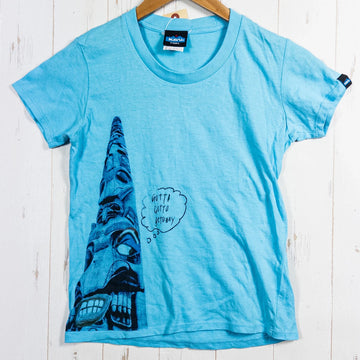 【Kid's XS ブルー系】 Kavu ( カブー ) コットン ショートスリーブ ティー コットン ウェア トップス インナー シャツ ショートスリーブTシャツ クルーネック コットン z00052290 コットン ショートスリーブTシャツ クルーネック イン - 【公式】2ndGEAR（セカンドギア）Webショップ【登山用品・アウトドア用品専門 買取販売店】
