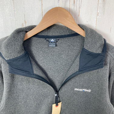 【Men's L グレー系】 Montbell ( モンベル ) クリマプラス ニットパーカ Climaplus Knit Parka ポリエステル ウェア トップス アウター ジャケット フリース z00058711  フリース アウター ジャケット トップス