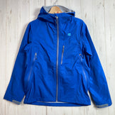 男士 L 码蓝色 Finetrack Everbreath Photon 尼龙冲锋衣，雨衣，上衣，外套，夹克，上衣，服装，z00054139