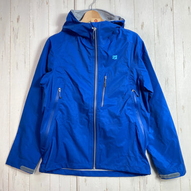 男士 L 码蓝色 Finetrack Everbreath Photon 尼龙冲锋衣，雨衣，上衣，外套，夹克，上衣，服装，z00054139